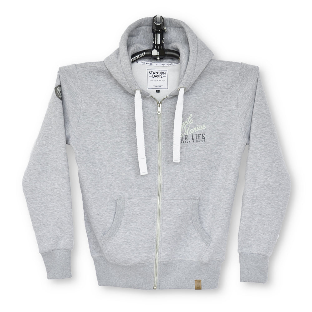 Cyclomaniac Zip Hoodie